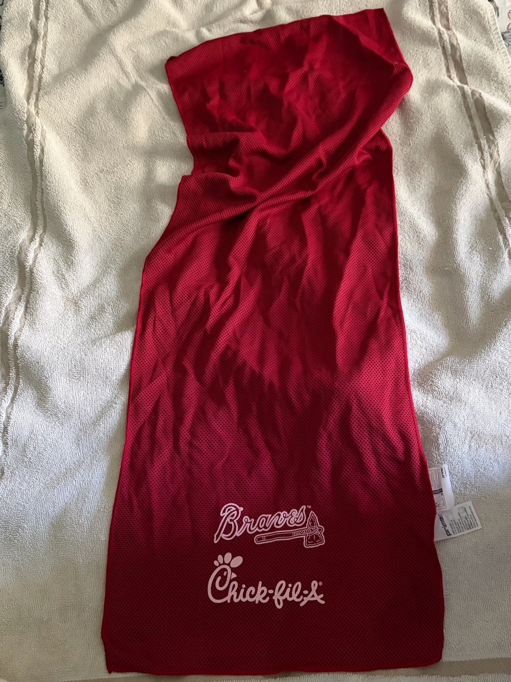NEVER WORN Chick-fil-A/Braves cooling towel